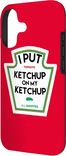 Vista 2 de I Put Ketchup on My Funny - Funda de regalo a base de tomate para iPhone 17