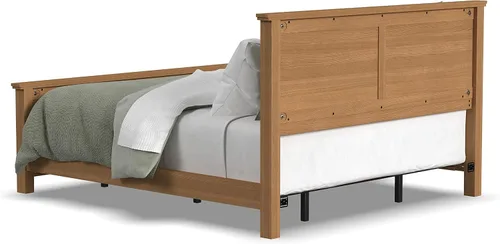 Vista 6 de homestyles Cama King Brown Oak Park