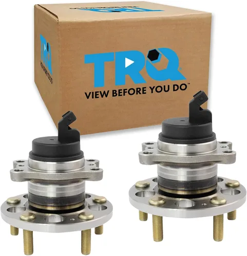Vista 24 de TRQ Juego de 2 rodamientos de rueda delantera y conjunto de cubo compatible con Tesla 3 2020 Y 2018-2019 para Tesla 3 2020 Tesla Y AWD 2018-2019