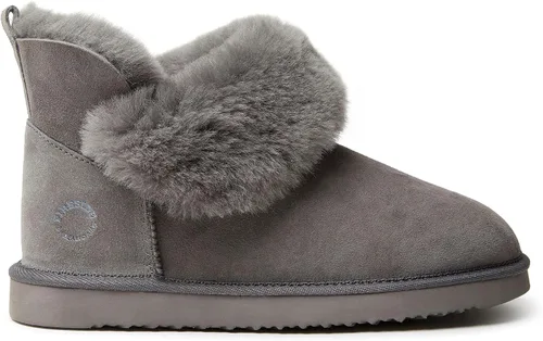 Vista 5 de Dearfoams Fireside Perth Shearling - Pantuflas de bota, forro de piel de oveja, para mujer