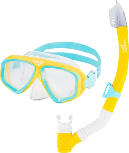 Vista 9 de Speedo Unisex Niño Aventura Máscara Junior Traje De Baño Separados