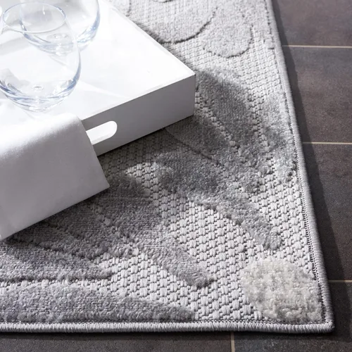 Vista 6 de SAFAVIEH Cabana Collection CBN800F - Alfombra decorativa floral para interiores y exteriores, no desprende pelusa, fácil de limpiar, 2 x 4 pies