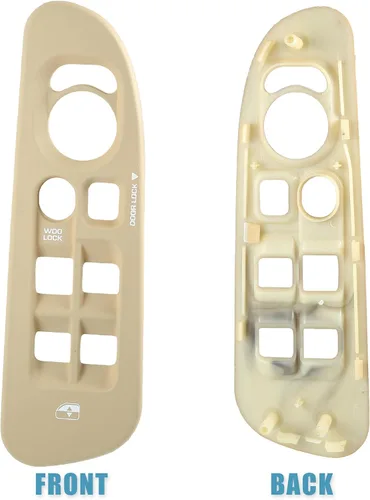 Vista 5 de X AUTOHAUX 5HZ71XDVAD Cubierta de bisel para interruptor de ventana de puerta para Dodge para Ram 1500 2500 3500 2002-2010 Driver lado izquierdo