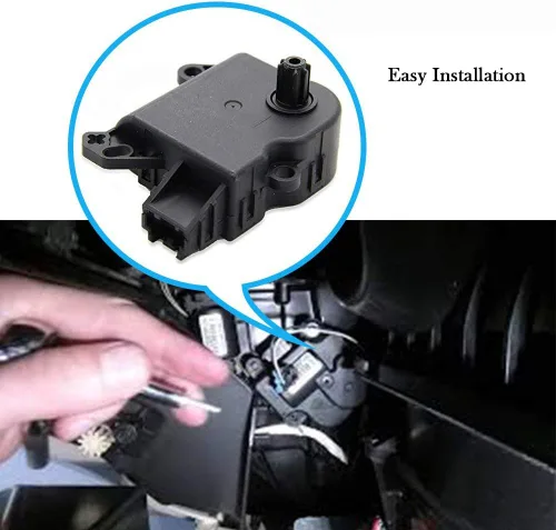 Vista 7 de Actuador de puerta de mezcla de calentador HVAC para Ford F-150 2009-2014, Ford Expedition 2010-2017, Lincoln Navigator 2009-2016, OE 604-252