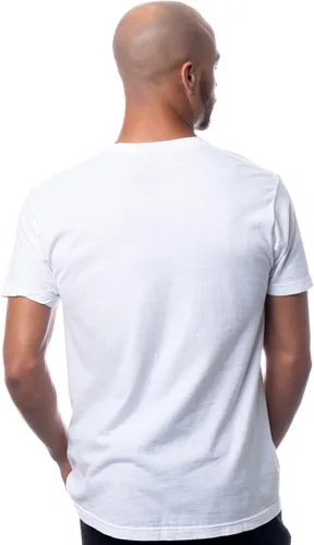 Vista 4 de Cara de fantasma tonta Camiseta unisex espeluznante de Halloween con cara de ghoul