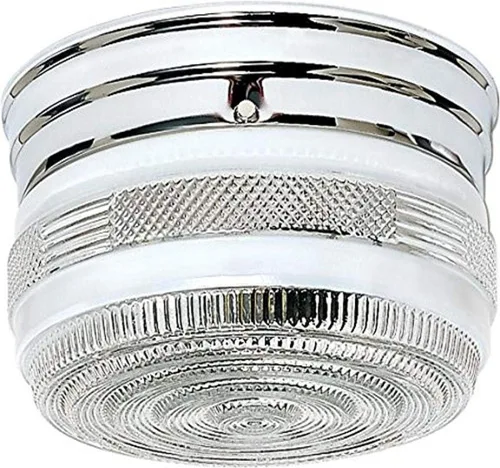 Vista 7 de NUVO SF77/102 Dos luces empotradas de montaje, cromo pulido/cristal blanco