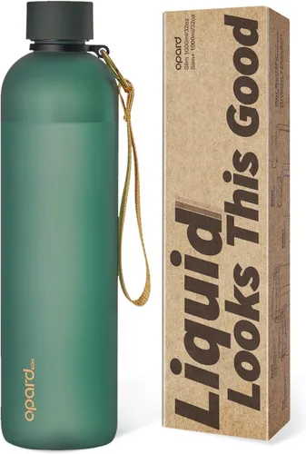 Vista 17 de Opard Botella de agua delgada de 27 onzas, botella de agua de plástico apta para lavavajillas, sin BPA, parte superior con rosca a prueba de fugas