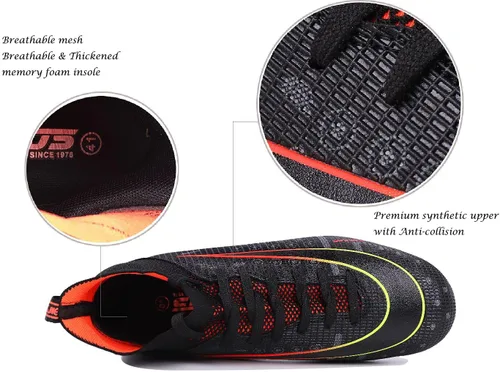 Vista 3 de Jugafu Soccer Cleats Mens Football Cleats Youth