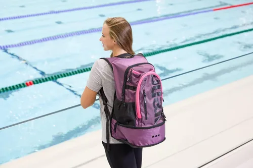 Vista 2 de ARENA Mochila Deportiva Unisex para Adultos Fastpack 3.0 para Atletas de Natación, para Equipo de Entrenamiento de Natación, Bolsa de Gimnasio
