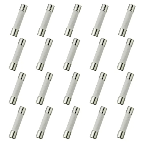 Vista 13 de T1AL250V 20 fusibles de tubo de cerámica de soplado lento de 0.236x1.181 in 0.24 x 1.18 pulgadas 1A 250V