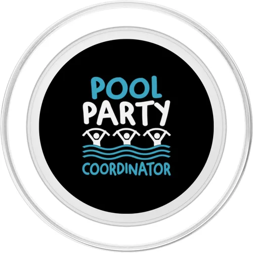 Vista 2 de Aqua Aerobics Fitness Funny Water Aerobics Instructor PopSockets MagSafe PopGrip para iPhone