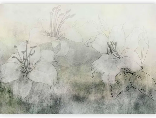 Vista 12 de artgeist Mural de pared Flores Florales 79x55 in - Papel pintado no tejido de forro polar Decoración de pared Impresión fotográfica Imagen Diseño