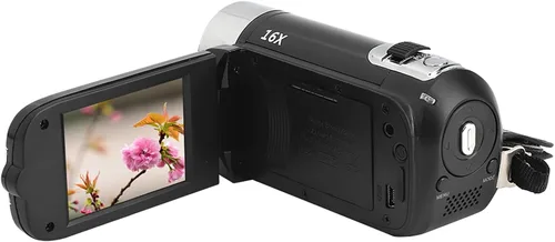Vista 2 de Videocámara digital, DH 90 16X Zoom digital de 2.7 pulgadas de pantalla colorida de alta definición de la cámara de imagen videocámara US Plug