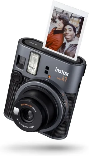 Vista 6 de Fujifilm Paquete de cámara instantánea Instax Mini 41 con película Instax Mini 20 exposiciones + 4 pilas AA + paño de limpieza (4 artículos)