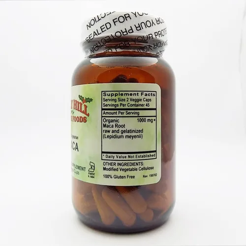 Vista 2 de Holly Hill Health Foods, Maca, 90 cápsulas vegetarianas