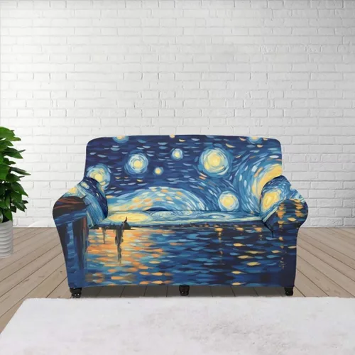Vista 44 de ZOUTAIRONG Fundas elásticas para sofá con estampado de ramas de camuflaje 3D para sofá, funda para muebles de un solo cojín, decoración del hogar u