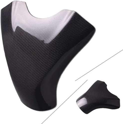 Vista 2 de FSFY nuevo carbono fibra combustible tanque tanque cubierta protector para Suzuki GSXR 600/750 2011 2012 2013 2014
