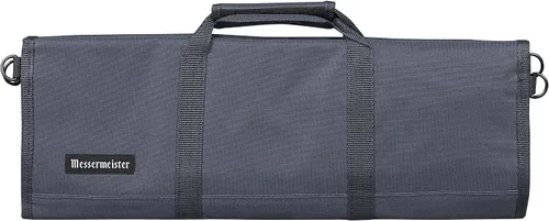 Vista 27 de Funda acolchada para cuchillos con 8 bolsillos de Messermeister, color ciruela, Camuflaje