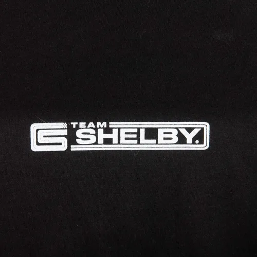 Vista 4 de Carroll Shelby Camiseta Team Tee Negro Producto oficial Shelby 100% algodón