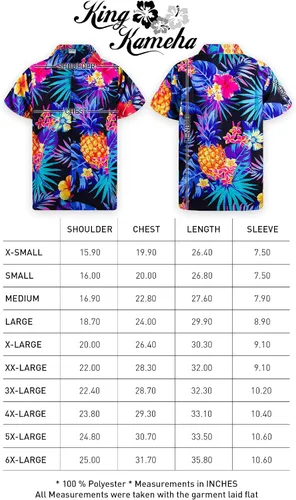 Vista 7 de Camisa hawaiana para hombre, casual, con botones, manga corta, unisex, flores, para fiesta en la playa, con flamenco y flores
