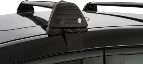 Vista 4 de Kit completo de portaequipajes de techo compatible con Ford F150 de 2 puertas Super Cab 2015 a 2020 con 2 barras Vortex montaje empotrado sin