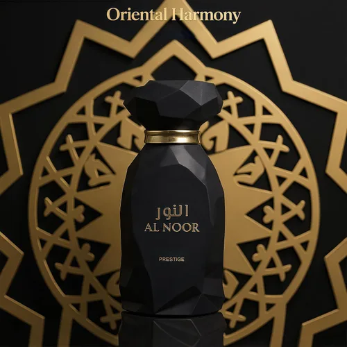Vista 4 de AFLUXE AL NOOR PRESTIGE EAU DE PARFUM PARA HOMBRE 100 ml Apertura de Notas Afrutadas y Especiadas Armonía Oriental Regalo de Lujo