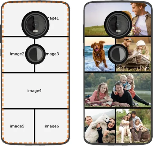 Vista 23 de Funda de teléfono con foto personalizada para Motorola Moto Z4, personaliza tu propia imagen, texto, imagen, imagen, a prueba de golpes, funda suave