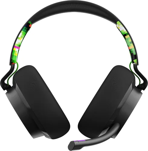 Vista 10 de Skullcandy SLYR Pro Auriculares multiplataforma con cable para juegos, percepción de sonido mejorada, micrófono AI, funciona con Xbox Playstation