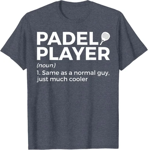 Vista 79 de Camiseta de Padel Player Definition Padel Tenis, Negro