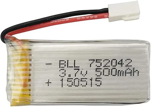 Vista 2 de 5PCS 3.7V 500mAh 25C Li Batería con 5 en 1 Cargador para JJRC H31 H37 H6D Hubsan X4 FPV H107C H107D H107L H107P H108 JXD392 JXD388 JXD385 UDI U85