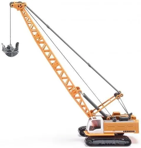 Vista 8 de siku 3548, Menzi Muck Walking Excavator, 1:50, Metal/Plástico, Amarillo, Chasis Ajustable