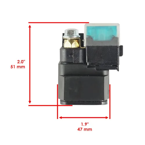 Vista 2 de Caltric Relé solenoide de arranque compatible con Yamaha Fz-1 Fz1 Fzs10 2006-2014 / Fz-S1 Fzs10F 2015