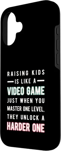 Vista 2 de iPhone 16 Raising Kids Is Like A Video Game Case
