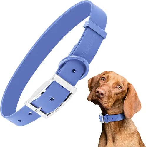 Vista 7 de Wisedog Collar de perro impermeable, XS 7"-10", negro