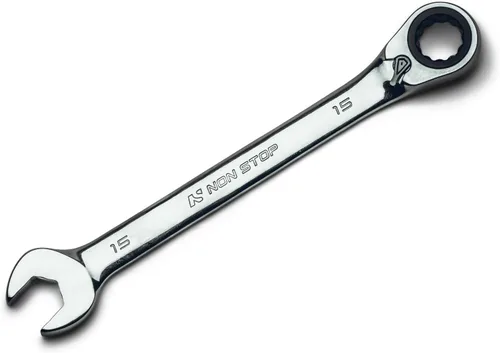 Vista 14 de Llave combinada de trinquete reversible de 90 dientes ultrafina de 0.315 in