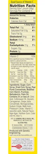 Vista 3 de Fruit Gushers Paquete de 2 variedades, mezcladores de bayas súper ácidas y sabores, sin gluten y llenos de vitamina C.