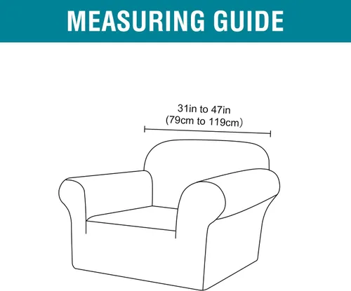 Vista 6 de Funda elástica para sofá de 1 pieza, protector de muebles con parte inferior elástica, fundas de silla jacquard de punto, fundas elásticas para sofá