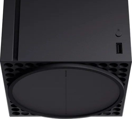 Vista 5 de Consola de videojuegos SSD de Microsoft Xbox Series X de 1 TB + 1 controlador inalámbrico Xbox CPU Zen 2 de 8 núcleos, RDNA 2 GPU, memoria GDDR6