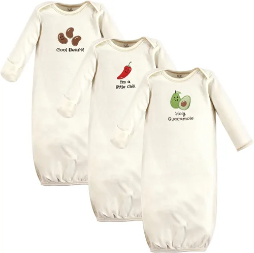 Vista 53 de Touched by Nature - Camisones unisex de algodón orgánico para bebé