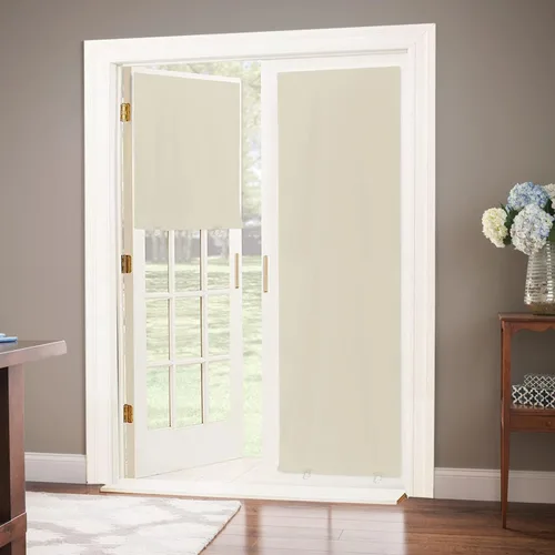 Vista 25 de LazBlinds Cortina de Puerta 100% Opaca, Persianas Sin Herramientas Sin Taladro Inalámbricas para Ventanas, Aislamiento Térmico Protección UV