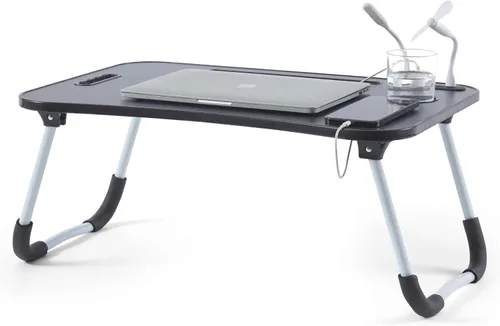 Vista 11 de Nestl Bandeja de mesa de cama para escritorio, soporte portátil