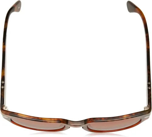 Vista 4 de Persol Gafas de sol cuadradas PO3245S, Negro, verde (blackGreen Polarized)