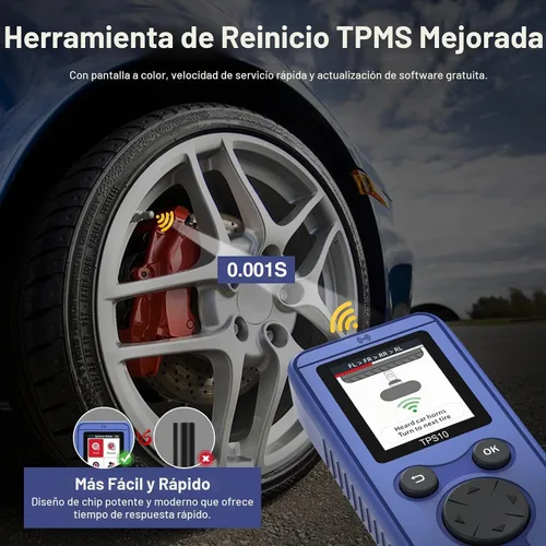 Vista 5 de OBDResource TPMS Herramienta de reaprendizaje para sistema de monitoreo de presión de neumáticos automático, activación de sensores, herramienta