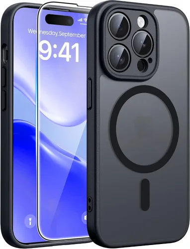 Vista 113 de FNTCASE para Samsung Galaxy Z Fold 7 Estuche Magnético: Funda de Teléfono Celular con Textura Mate Translúcida, Protección contra Caídas de Grado