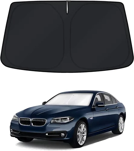 Vista 141 de KUST Parasol para parabrisas para BMW X1 F48 2016, 2017, 2018, 2019, 2020, 2021, 2022, accesorios de ajuste personalizado, parasol plegable