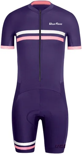 Vista 49 de UGLY FROG Traje de triatlón para hombre de manga corta Jersey de piernas cortas Skinsuit Tri Kit Ciclismo Skinsuit Team Bike Ropa