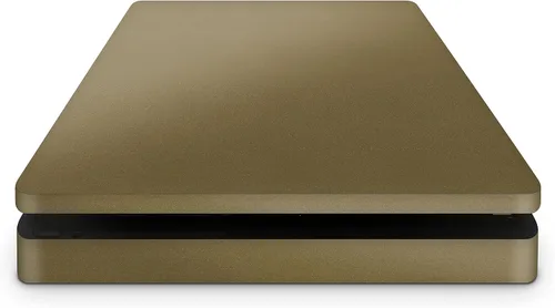 Vista 4 de giZmoZ n gadgetZ PS4 - Adhesivo vinal para consola delgada y 2 fundas para controladores