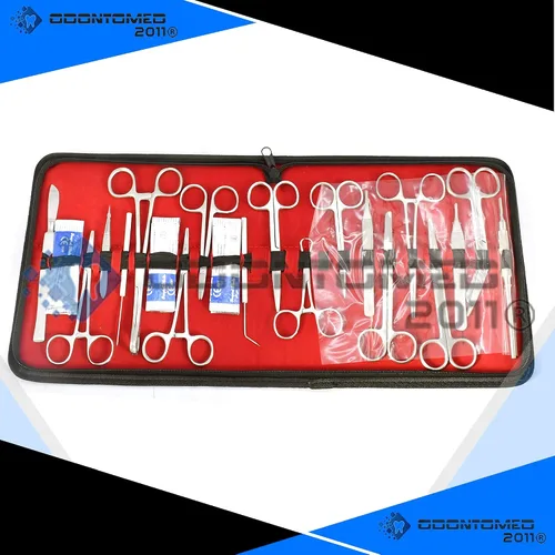 Vista 4 de OdontoMed2011® ESTUDIANTE DE ANATOMÍA DE LABORATORIO DE BIOLOGÍA DE GRADO PREMIUM DE 48 PCS O.R CON CUCHILLA DE ESCALPEL ODM