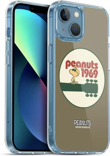 Vista 159 de Head Case Designs Funda de gel suave con licencia oficial de Peanuts Freak Flag Fly Woodstock 50th compatible con Apple iPhone 7 Plus/iPhone 8 Plus