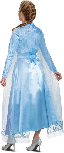 Vista 2 de Disguise Disfraz de Disney Elsa Frozen 2 Deluxe para adulto